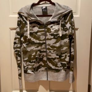 Nike Lightweight Camouflage Cotton Hoodie